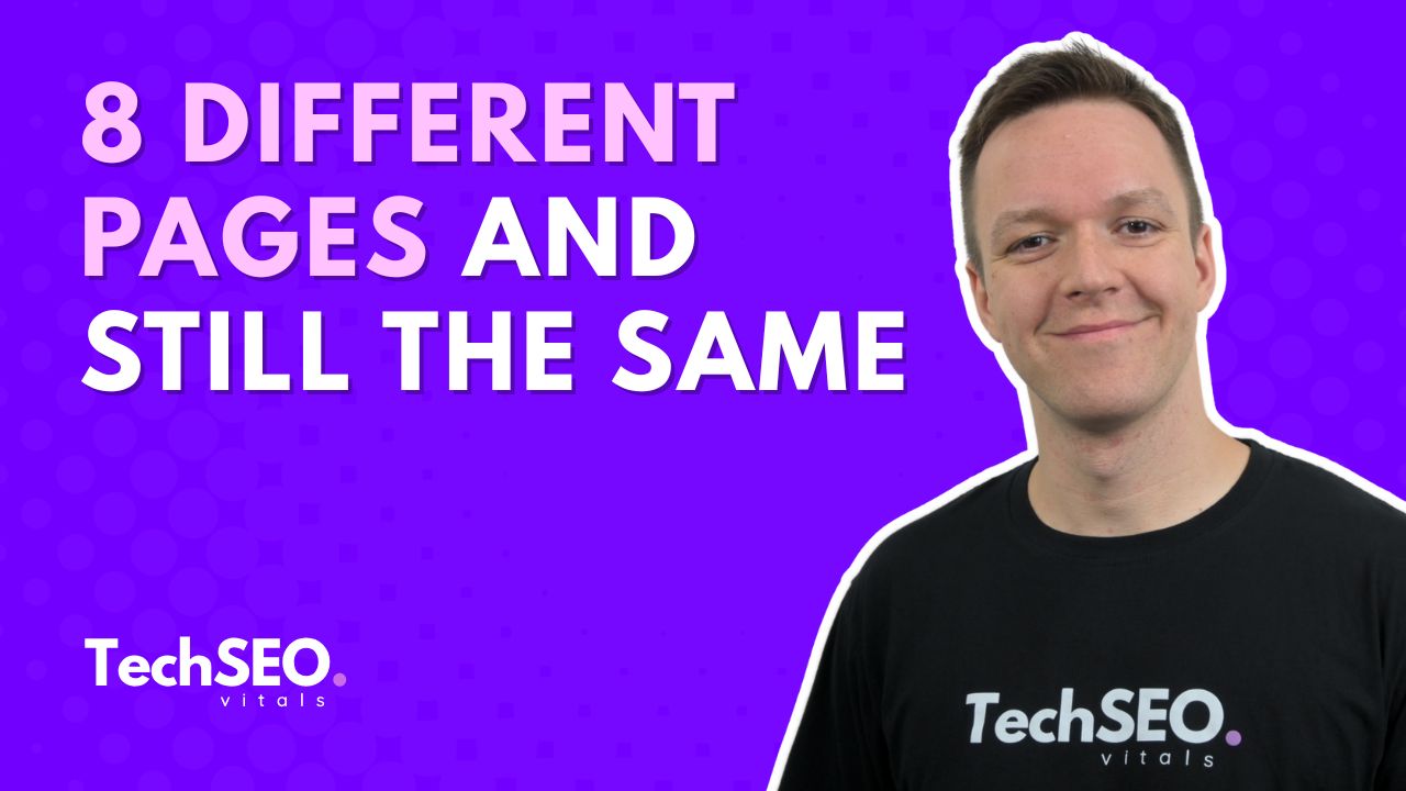 8 Different Pages and Still the Same